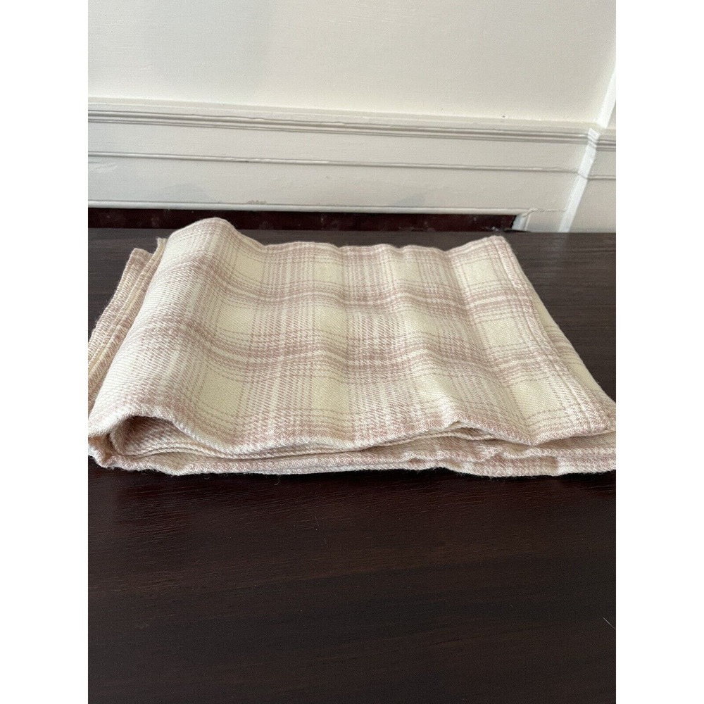 Oversized 42”x42” Baby receiving Blanket, gender neutral boy girl, plaid, soft